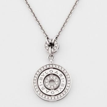 BULGARI, collier med briljantslipade diamanter totalt ca 0.65 ct.