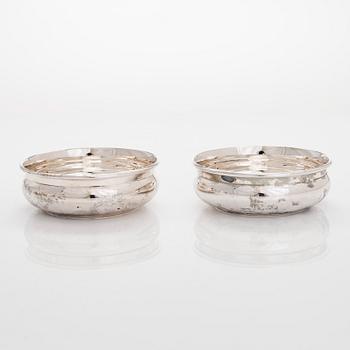A set of twelve Birk's sterling silver dessert bowls, 20th century.