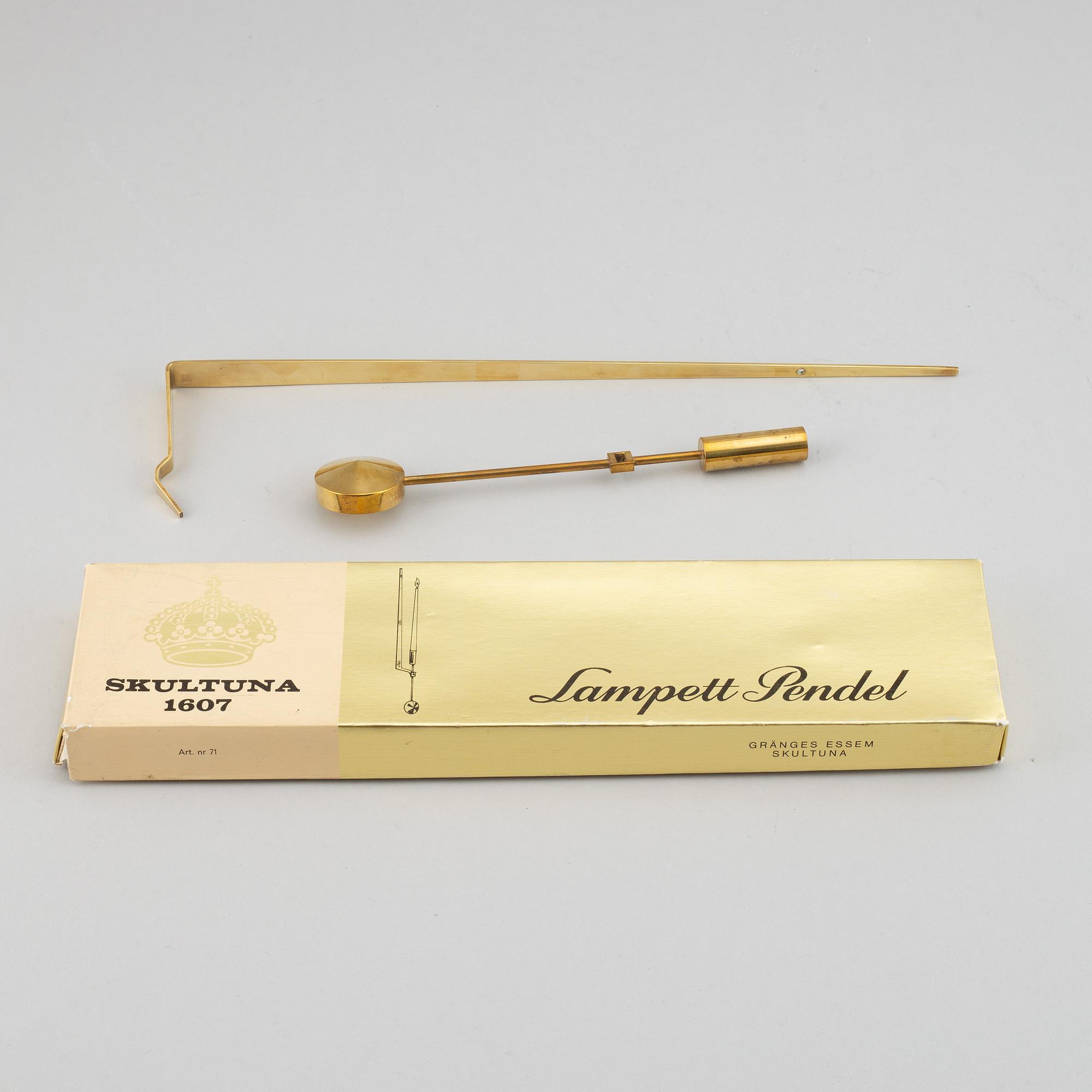 PIERRE FORSSELL, four brass wall sconces, Skultuna.