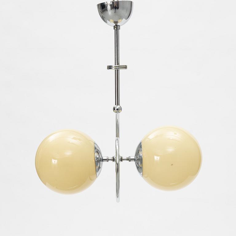 A ceiling lamp, "Swedish Modern, 1940s.