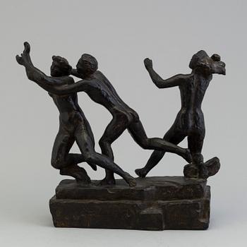 AXEL WALLENBERG, Sculpture, bronze, signed and dated 1938. Foundry mark.