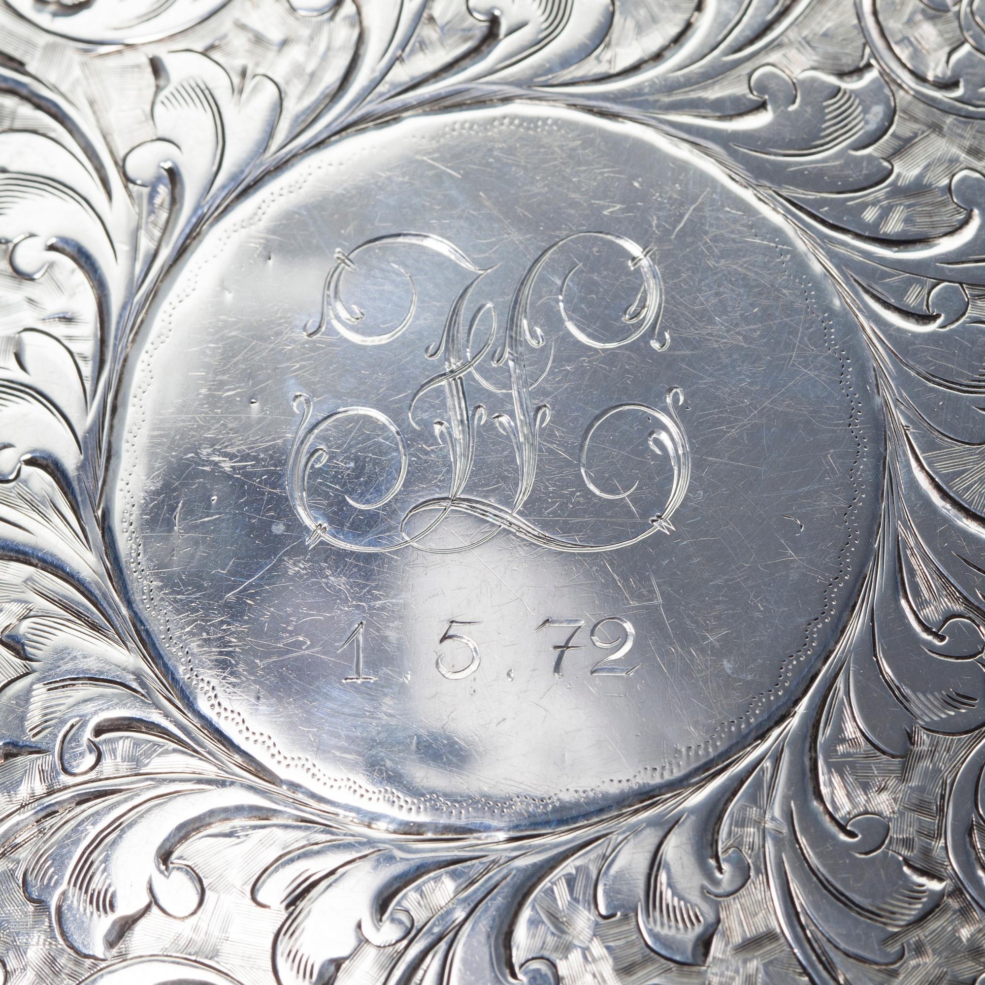 CIGARRETUI, silver, England, Chester 1904.