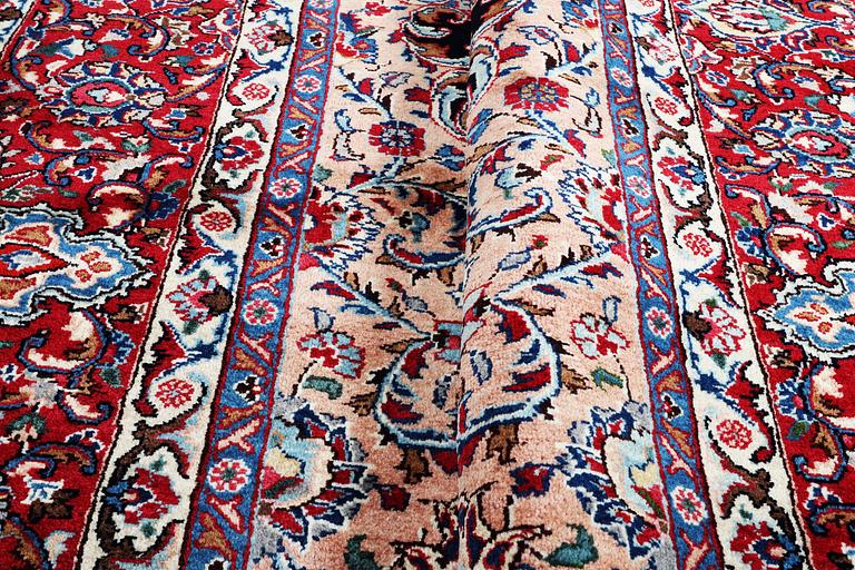 A carpet, Kashmar, ca 395 x 308 cm.