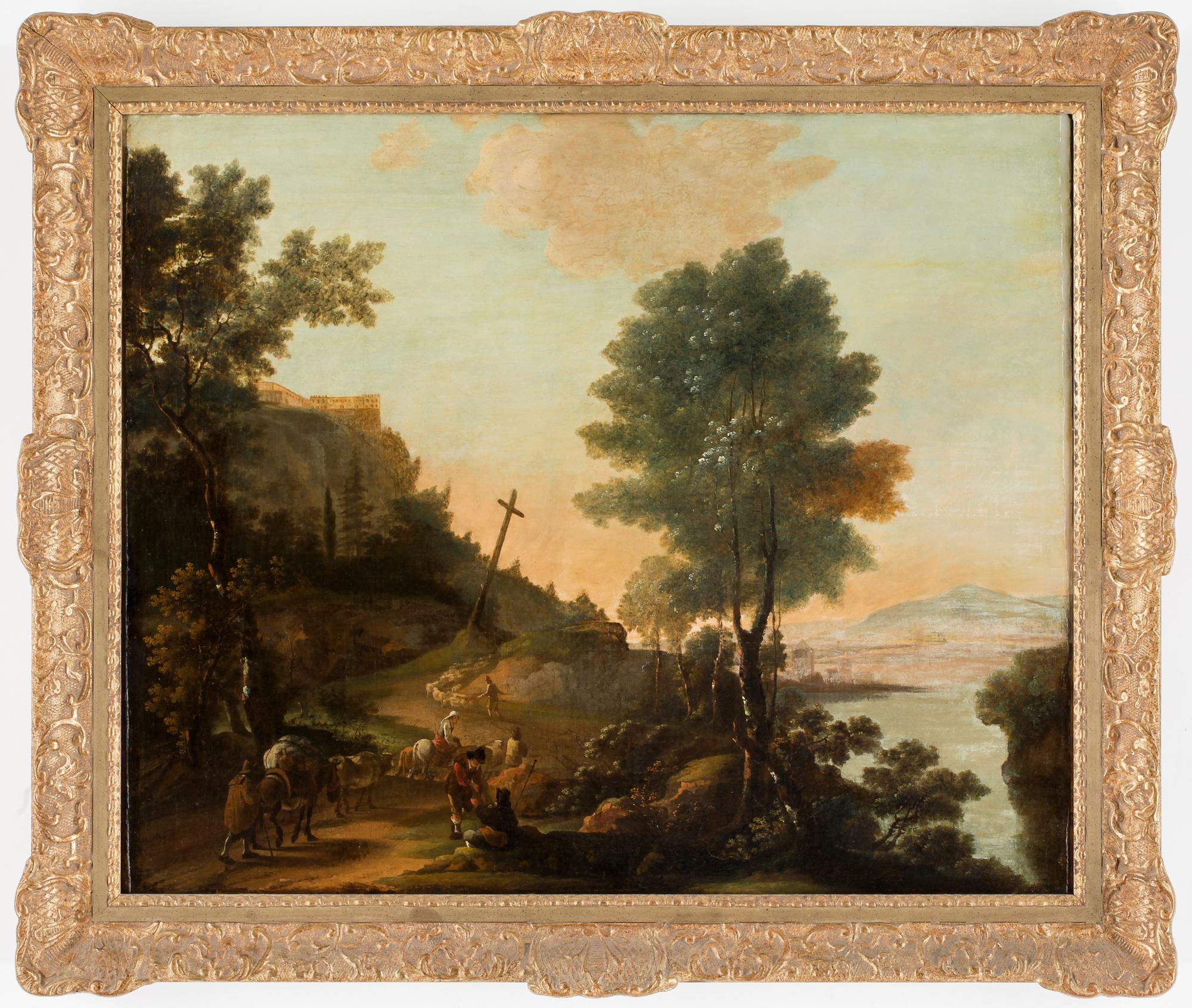 WILLEM DE HEUSCH, hans efterföljd, olja på uppfodrad duk.