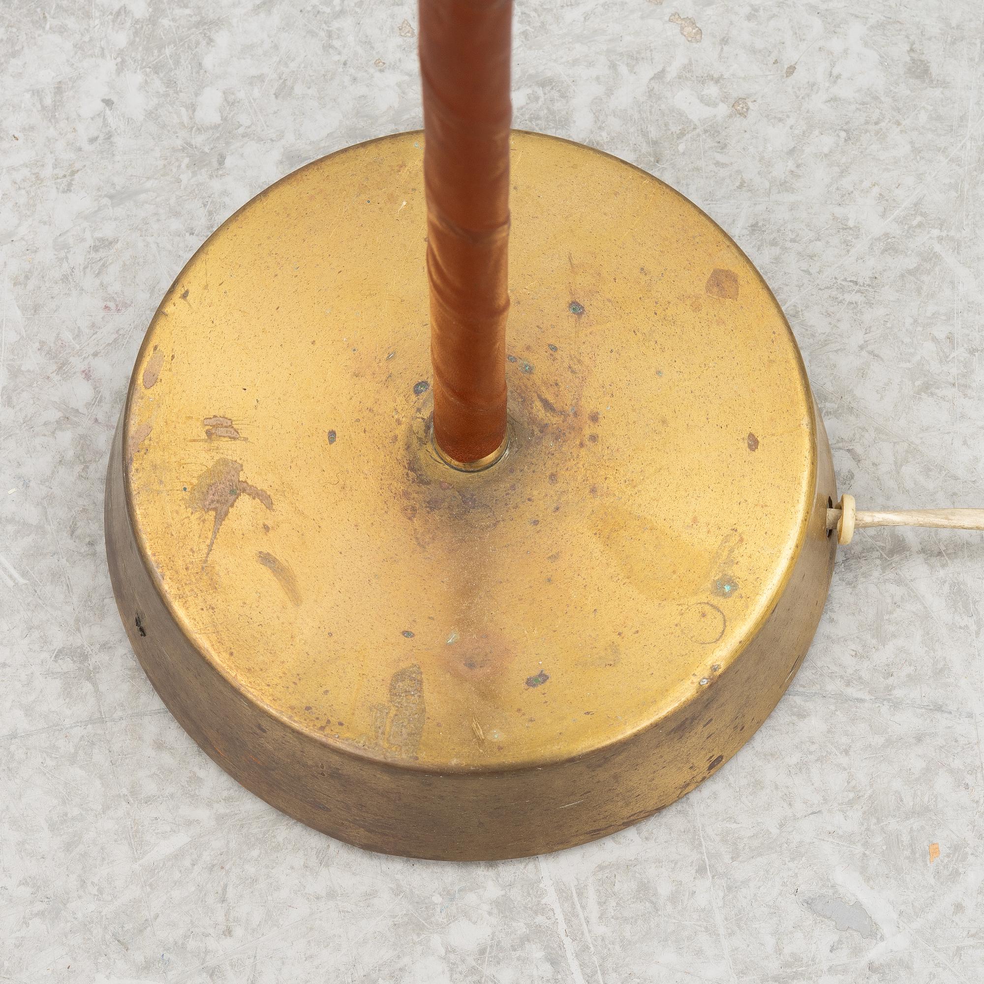 Golvlampa, tillskriven Hans Bergström, 1900-talets mitt.