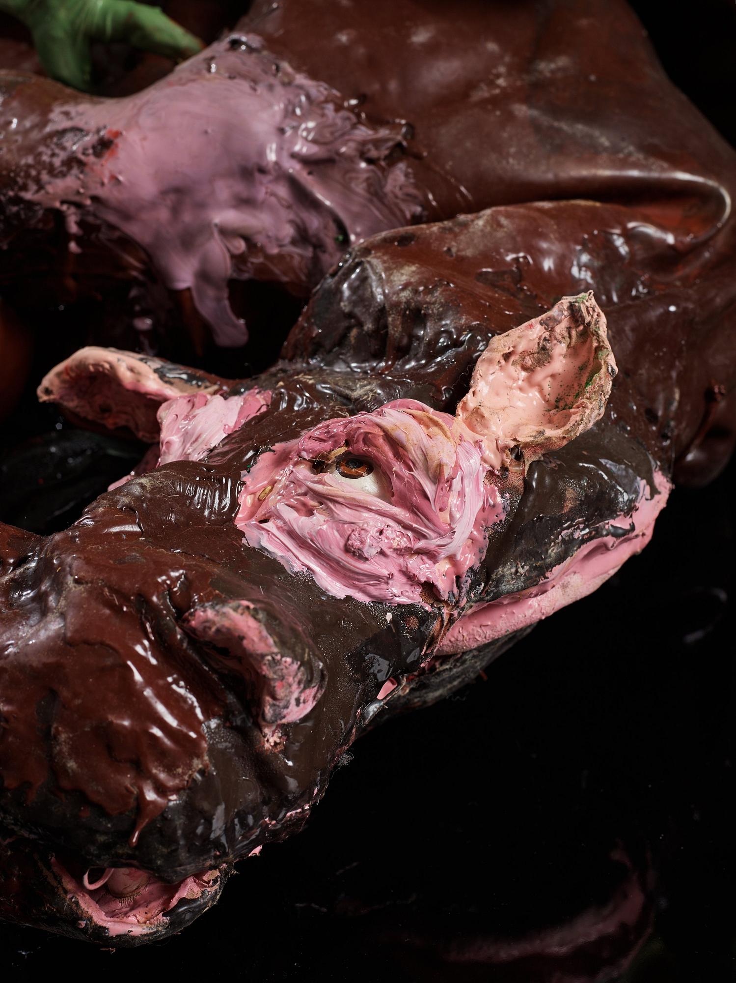 Nathalie Djurberg & Hans Berg, "Hippos and Crocodiles" från "I am a Wild Animal".