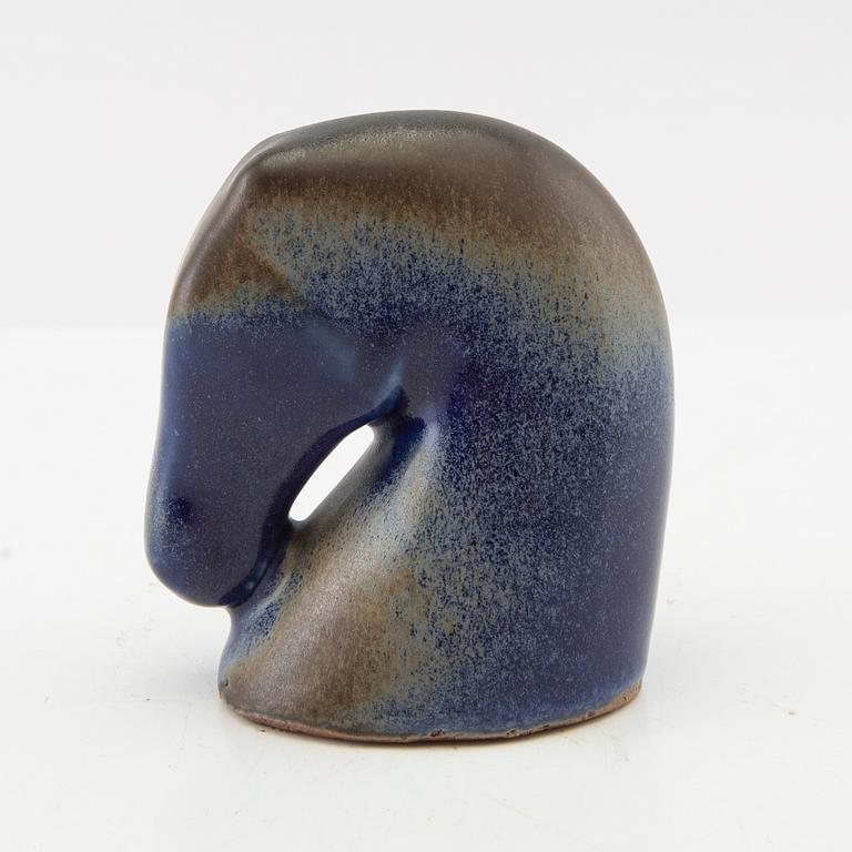 Ulla & Gustav Kraitz, skulptur, glaserat stengods, signerad.