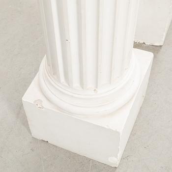 Columns a pair 20th century.