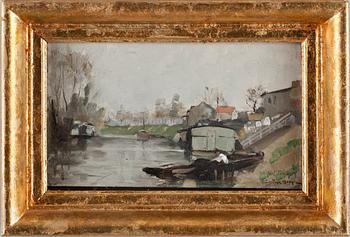 Richard Bergh, "Förstad till Paris" (The outskirts of Paris).