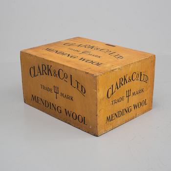 SYSKRIN, Clark & Co Mending Wool, 1900-talets första hälft.