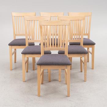 A set of six chairs, Hans K, Sweden 21st Century.