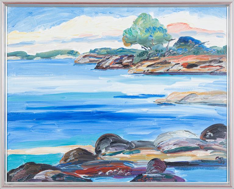 Göran Brunius, olja på duk, signerad.
