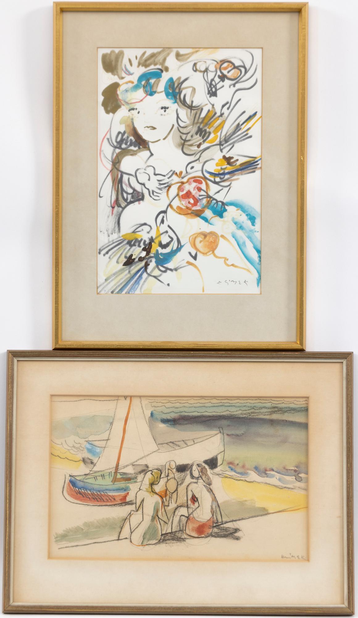 Ludwig Klimek, Drawings, 2 pcs.