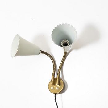 Arvid Böhlmarks Lampfabrik, a wall lamp model "8661", Stockholm, 1950s.