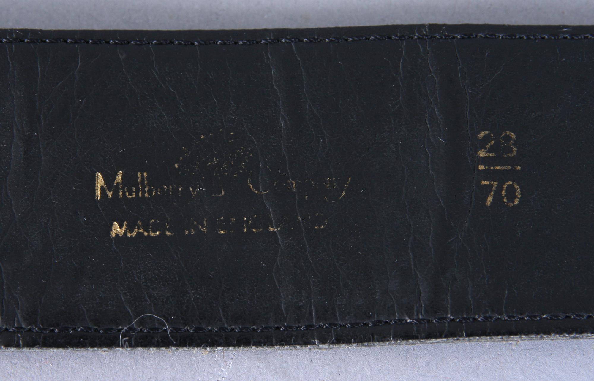 DAMSKÄRP, läder, Mulberry.