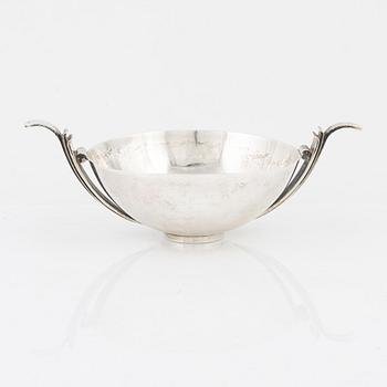 Atelier Borgila, a sterling silver bowl, Stockholm 1940.