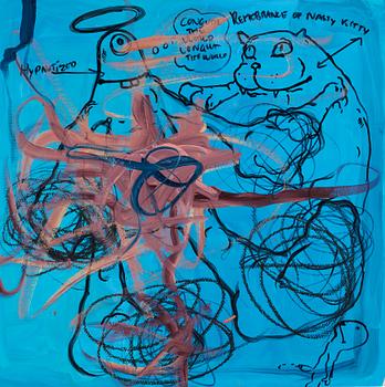 1202. Bjarne Melgaard, "Remembrance of a nasty Kitten".
