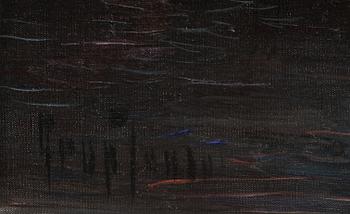 ARUP JENSEN, olja på duk, sign.