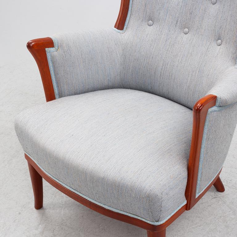 Carl Malmsten, armchair "Vår Fru", OH Sjögren, late 20th century.