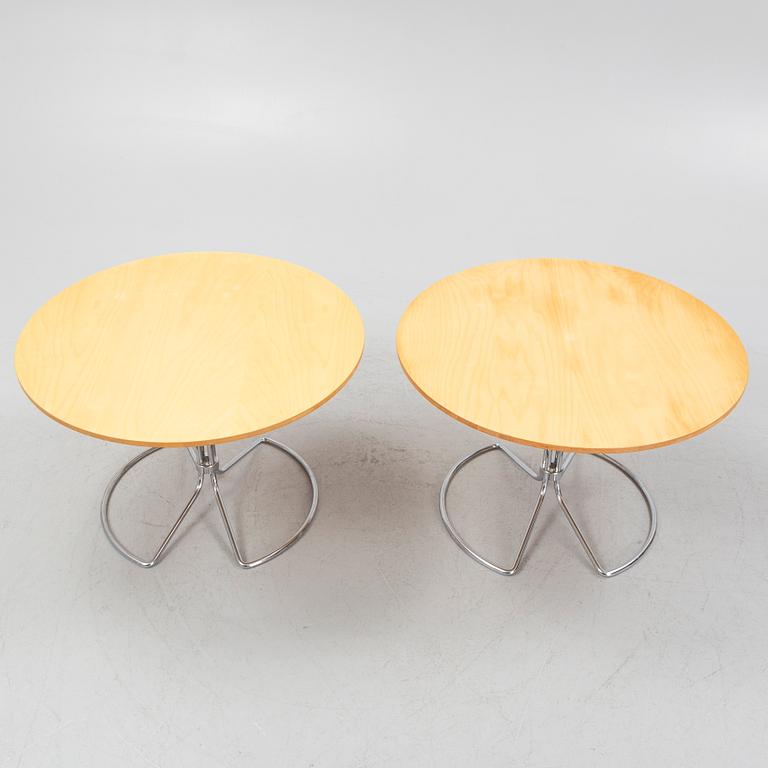 Bruno Mathsson, soffbord, ett par, Bruno Mathsson International, Värnamo.