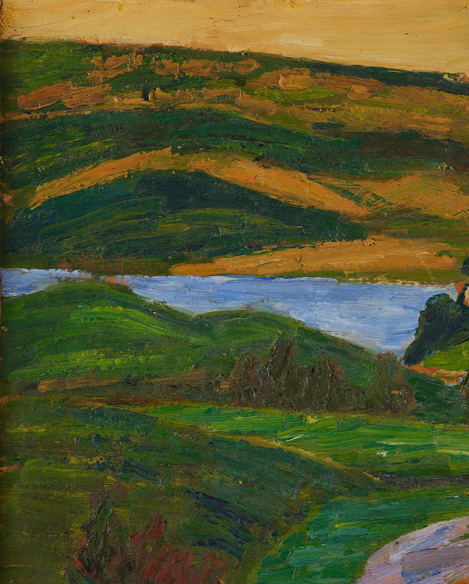 Helmer Osslund, Norrland Landscape.