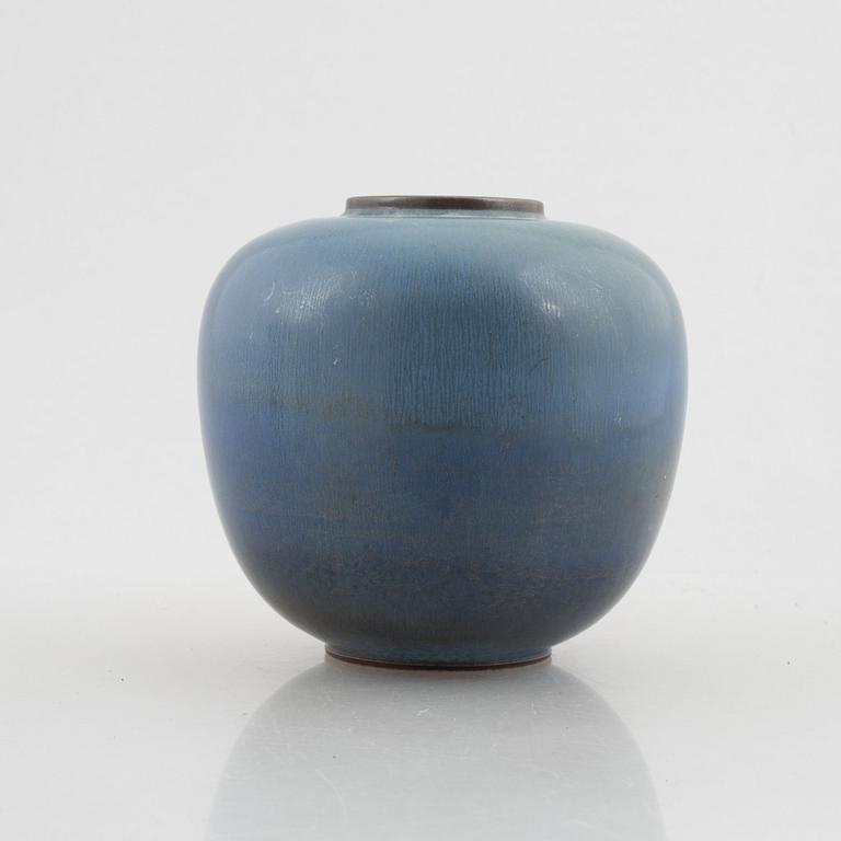 Bernt Friberg, vas, stengods, Gustavsbergs studio, 1954.