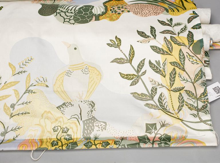 RULLGARDINER, 4 st , "Anakreon", Josef Frank, Svenskt Tenn.