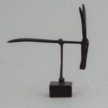 KG BEJEMARK, sculpture, bronze, signed KGB.