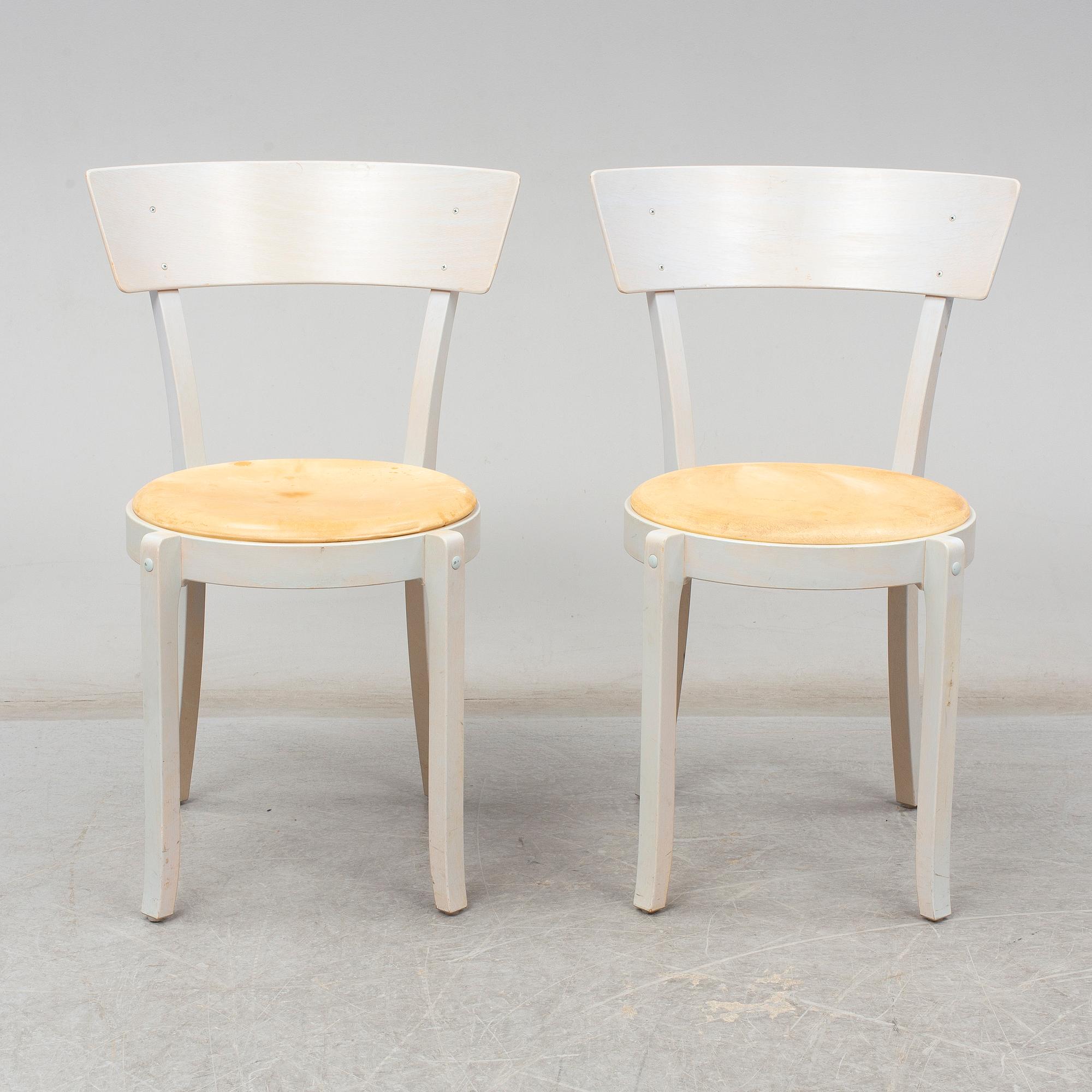 ÅKE AXELSSON, six 'Gästis' chairs from Galleri Stolen, 1996.
