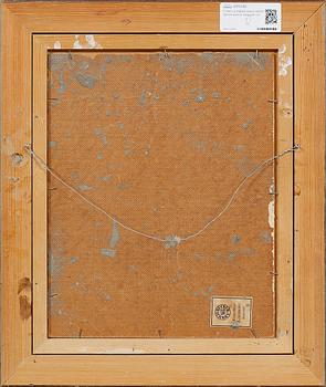 TORD LEANDER-ENGSTRÖM, olja på pannå, signerad.