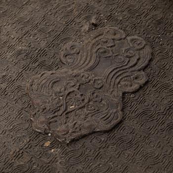 Rökelsekar, brons, Japan, Meiji (1868-1912).