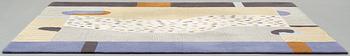 Josef Frank, MATTA, "Stream", tuftad, ca 258 x 255,5 cm, designad av Josef Frank 1929 för "Haus und Garten".