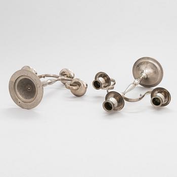 Paavo Tynell,  kynttellikköpari, malli 8005, Taito, 1920/30-luku.