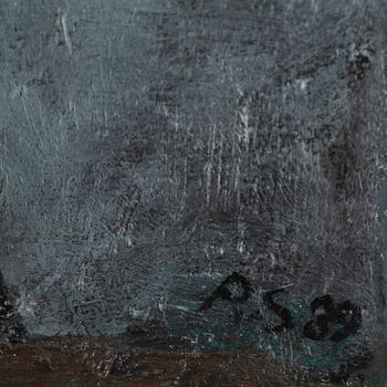PHILIP VON SCHANTZ, oil on canvas, signed PvS and dated -89.