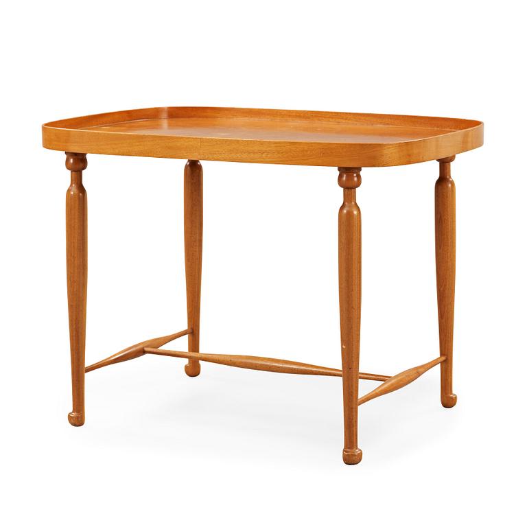 A Josef Frank mahogany side table, Svenskt Tenn, model 961.