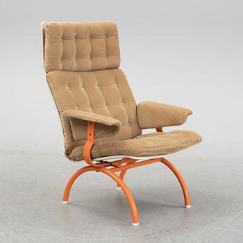Sigurd Persson, an 'Expandra' easy chair, Åry Stålmöbler AB, circa 1970.