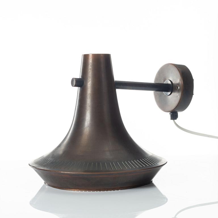 Wall lamp, for outdoor use, 1950s.