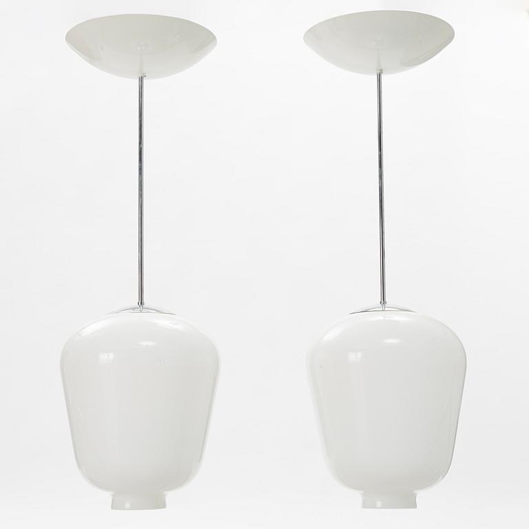 Taklampor, ett par, Zero, 1900-talets slut.