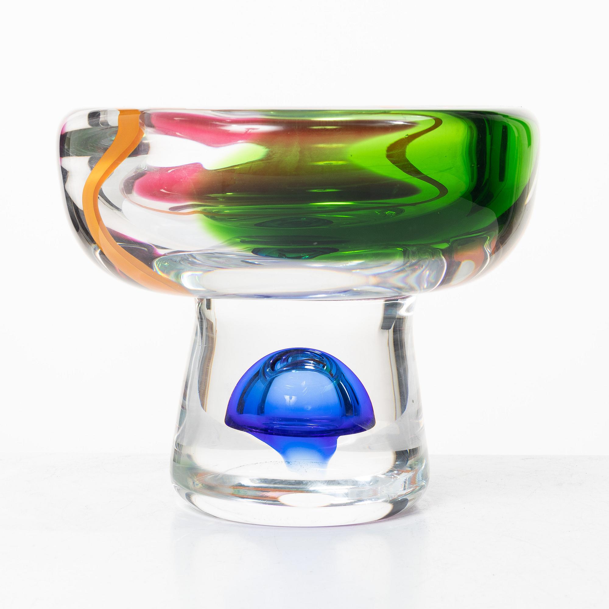 Erik Höglund, Skål, glas, Studioglas Strömbergshyttan.