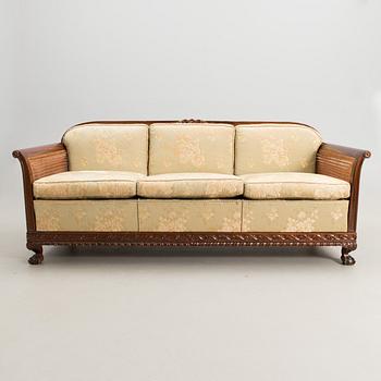 A 1940s sofa in Chippendale style for Mobilia, Finland.