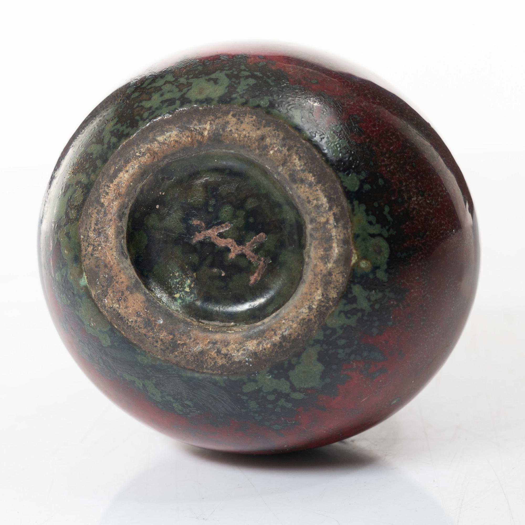 Hans Hedberg, vas, starkeldsfajans, Biot, Frankrike.