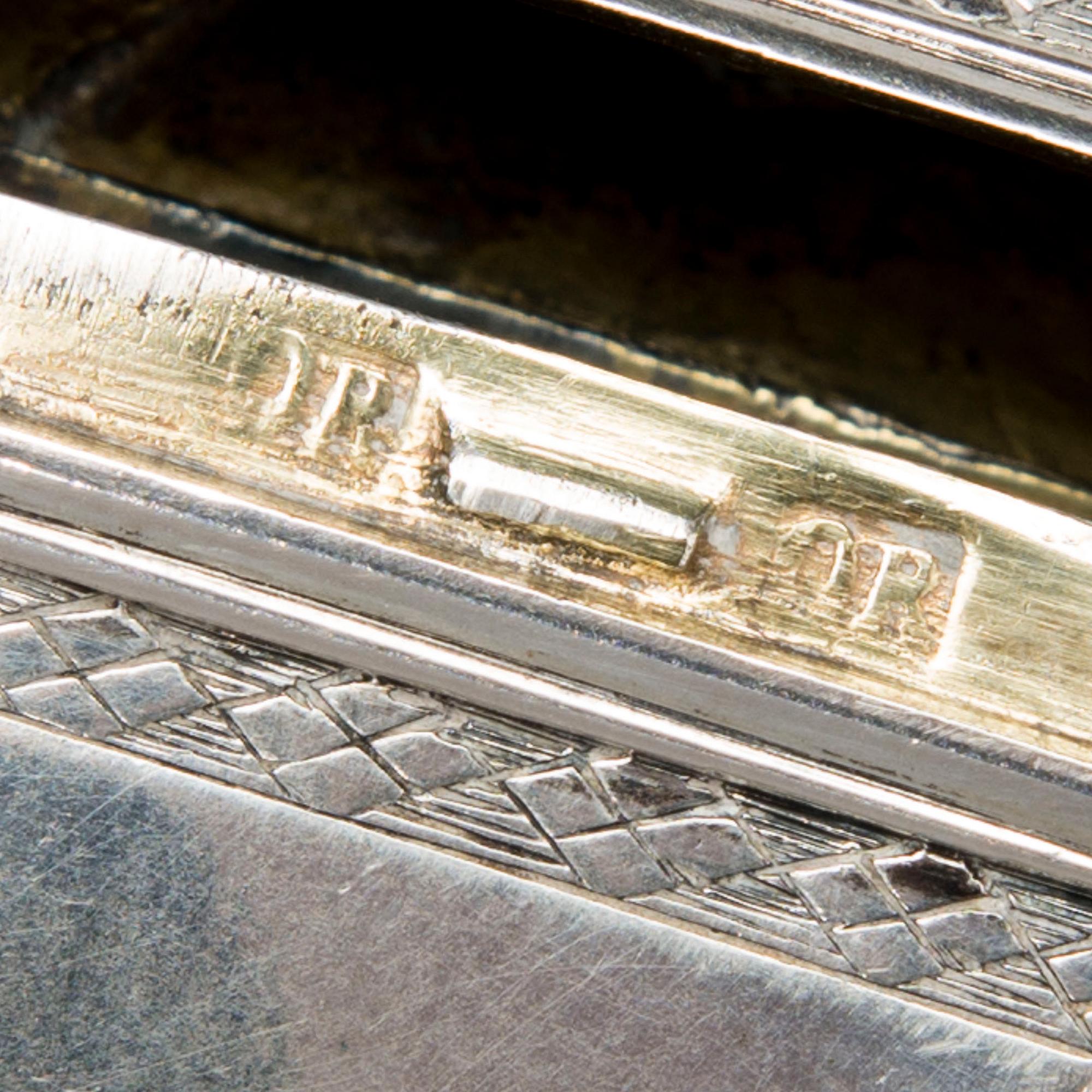 DOFTDOSA, silver, troligen Danmark. Vikt 31,7 g.