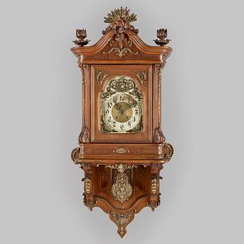 VÄGGPENDYL, Lenzkirch, Tyskland, nyrokoko, 1800-talets slut.