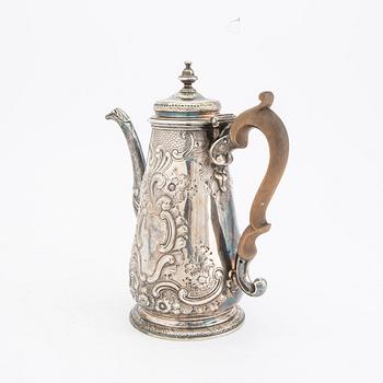 Coffee pot silver London England 18th / 19th Century.