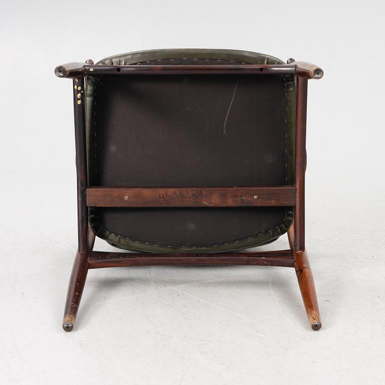 Erik Buch, armchairs, 8 pcs, Denmark, 1960s.