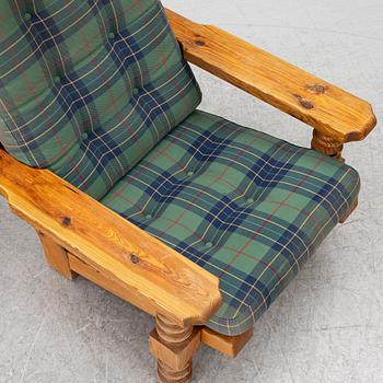 Uno & Östen Kristiansson, Armchairs, a pair, Luxus, Vittsjö, 1970s.