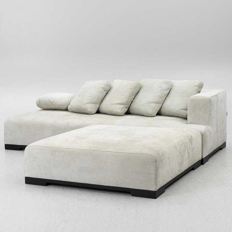 A two-module sofa, Frigerio, Italy.