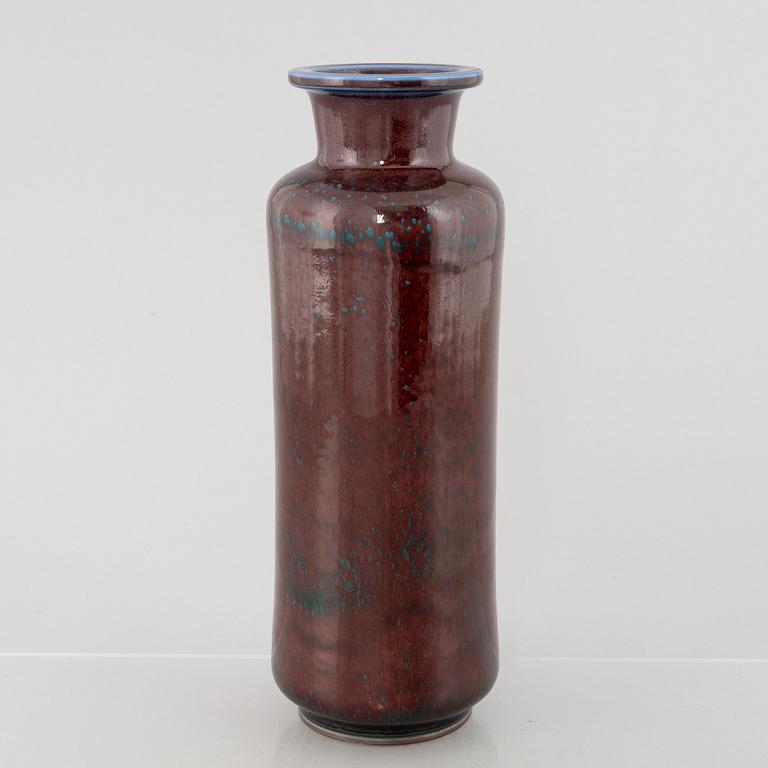 Berndt Friberg, a stoneware vase, Gustavsbergs Studio 1964.