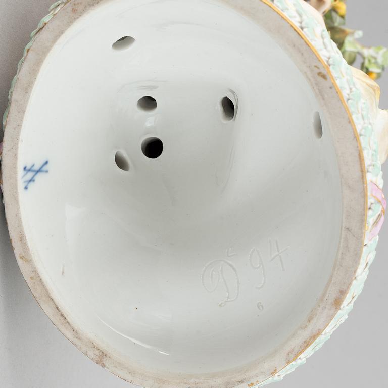 A Meissen porcelain figurine, second half of the 19th-century.