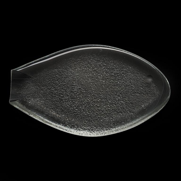 Tapio Wirkkala, a “Fish” sculpture, signed Tapio Wirkkala, Iittala, 1956.